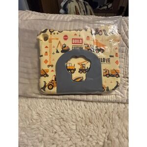 Kids Tablet Case Construction Vehicles NEW Protective‎ Cover Yellow